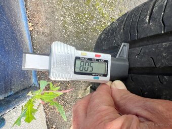 Prodám letní ALU sadu kol na GOLF- 5,6,7 205 55 R16 - 11