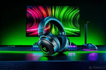 NOVÝ bezdrôtový herný headset Razer Kraken V3 Pro - 11