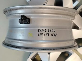 Disky na Volkswagen, Škoda, Seat - 5x112 ET46 6,5Jx17" 57,1 - 11