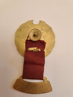 STARÉ MOSAZNÉ MEDAILE ZE  30.let - 11