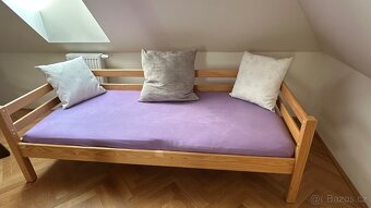 Jednolůžko masivní dřevo zn. Domestav - 11