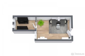 Pronájem kanceláře na skvělém místě v blízkosti centra, ul. - 11