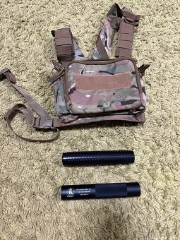 Airsoft ICS MARS, BLE + výstroj, výbava, príslušenstvo - 11