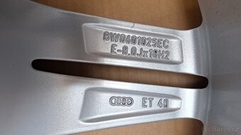 Alu kola Audi 18" 5x112 8J ET40 A4b9 - 11