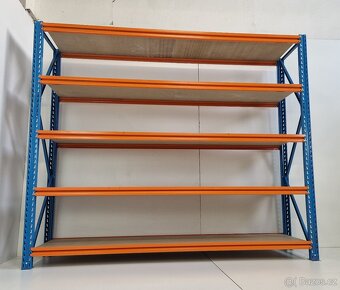 Prodám regály a regálové doplňky. Průmyslové policové regáli - 11