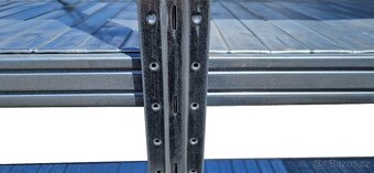 Profesionální Policové Regály Pozinkované. BAZAR - 11