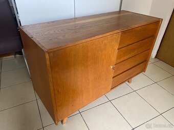 Retro komoda U-458, návrh Jiří Jiroutek/ DUB - 11