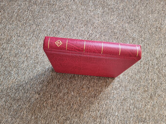 Albové desky LEUCHTTURM VARIO F + zasklené listy POFIS 76 ks - 11