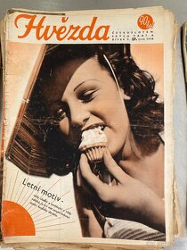 staré časopisy Pražanka a Hvězda z roku 1937 - 11
