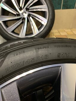 Alu kola Škoda R18 5X112 LETNÍ PNEU 225/45 R18 PERSEUS - 11