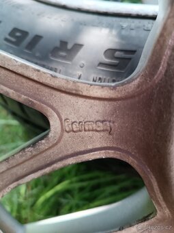 Letní alu sada kol 7,5x16  pneu 195/55R16 4x100 - 11