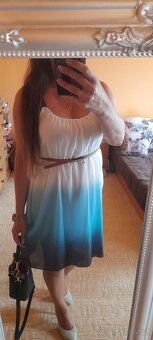 Ombré letní krátké šaty - 11