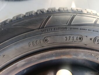 Zimní pneu+disky Škoda 185/60 R15 5x100 - 11