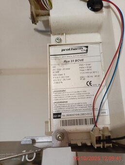 Plynový atmosférický kotel Protherm Rys 23 bove. - 11