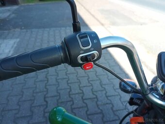 Elektrická pracovní tříkolka Cargo G1 1000W COC zelená - 11