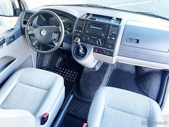 VW T5 CARAVELLE 2.5TDI 96KW PO SERVISU 219.000KM PĚKNÝ STAV - 11