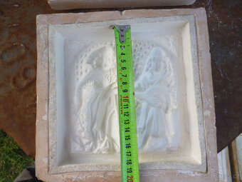 Soubor historických forem na kachle - 11