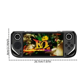 Handheld herní konzole E6 64GB (černá) +10000 her - 11