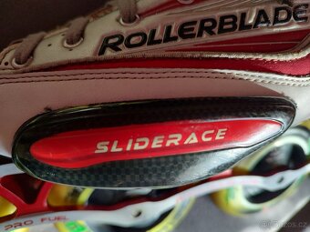 In-line karbon RollerBlade ProBlade, kolečka 100mm, vel. 39 - 11