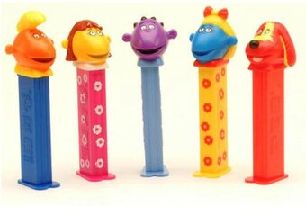 PEZ obaly na bonbony,  Lipo PEZ SPENDER - 11