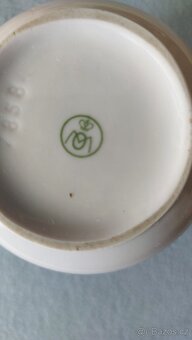 vázičky z růžového porcelánu - 11