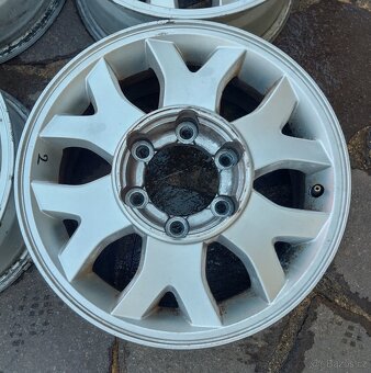 Litá kola originál 16" Ssangyong Rexton I. Tři typy - 11