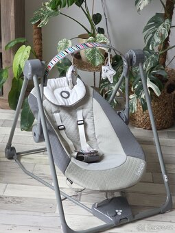 Lionelo Otto šedá houpačka - 11