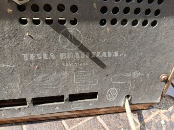 retro radio tesla 424 A gavota - 11