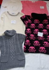 Dětské mikiny svetry pončo od vel.98 až po vel. L - 11