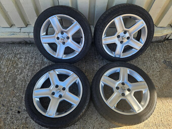 17" alu orig.Peugeot(4x108,ET 31)s pneu 205/50r17 - 11