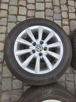 Prodám orig.alu 16 VW Sharan 5x112 ET 59 letní pneu - 11
