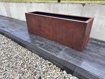 Kvetináč Corten - Vyvyseny zahon - 11