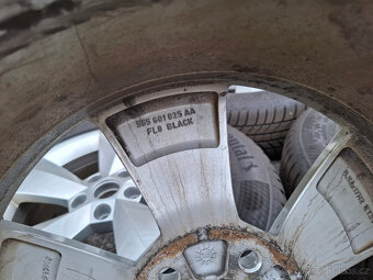 Orig. zimní alu Škoda 5x112 - Continental 215/65 R17 Kodiaq - 11