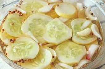 Citronové popínavé mini okurky (10 semen) - 11