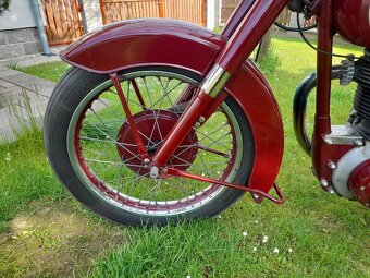 Bsa B33 500 ohv, bílé TP SPZ r.v. 1953 - 11