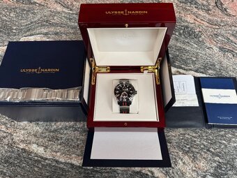 Ulysse Nardin Marine Diver, Chronometr, ocel. náramek+kaučuk - 11