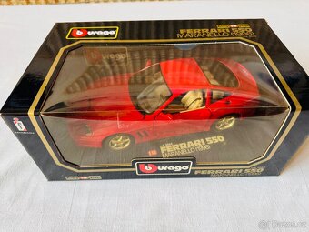 Model Bburago Ferrari 550 Maranello 1/18 Made in Italy - 11