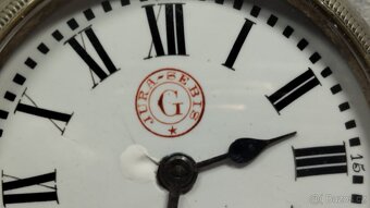 Velmi staré a velké kapesni hodinky - 127g - 11