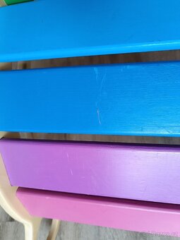 Duhová dřevěná houpačka Swing - 11