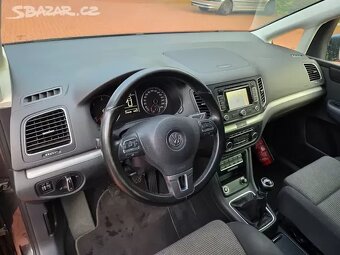 VW Sharan 2.0TDI 103kW,tažné,serviska,navi,KESSY - 11