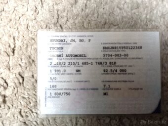 Hyundai Tucson 2.0 crdi 4x4 83 kW rv 2005 - 11