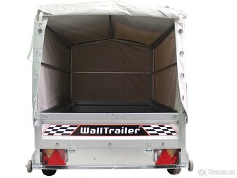 Multifunkční SKLÁDACÍ přívěs - složený 38 cm, 130 km/h - 11