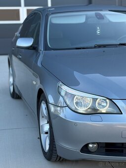BMW E60 525i 141kw M54 Manuál✅Černá kůže - 11
