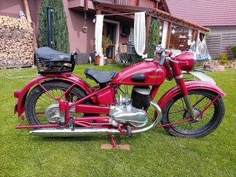 Triumph TWN 250 pérák, 1953 s doklady. - 11