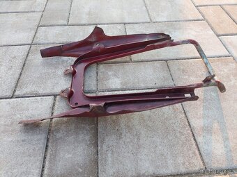 Jawa CZ 175 kyvacka - podsedlovy ramecek s madlem - 11