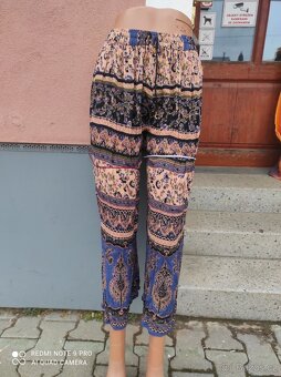 Dámské krepové kalhoty Indie - 11