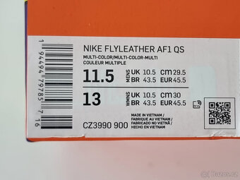 NIKE AIR FORCE 1 Flyleather Ruohan Wang EU 45,5 (29,5 cm) - 11