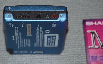 Minidisc SHARP MD-SR70, media, manual, příslušenství - 11