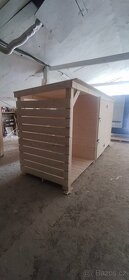 Dřevník s nářaďovnou 360 cm, dovoz ČR i SR - 11
