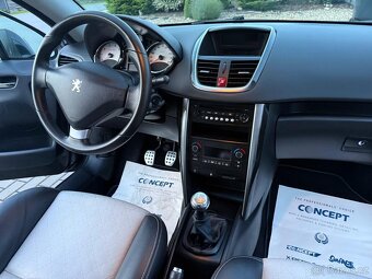 Peugeot 207cc 1.6i 88kw 4/2011 jen79.944km vyhřívané sedačky - 11